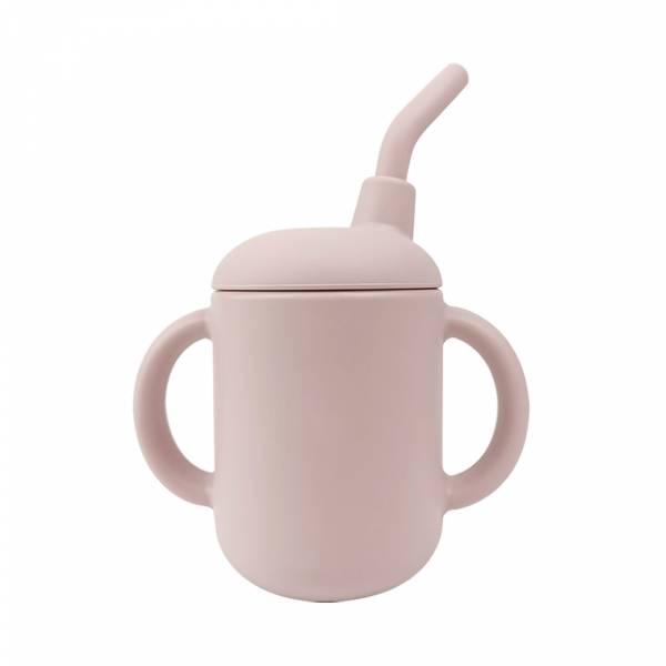 Детский силиконовый поильник-непроливайка Арт. GLS4018 9#Blush Pink