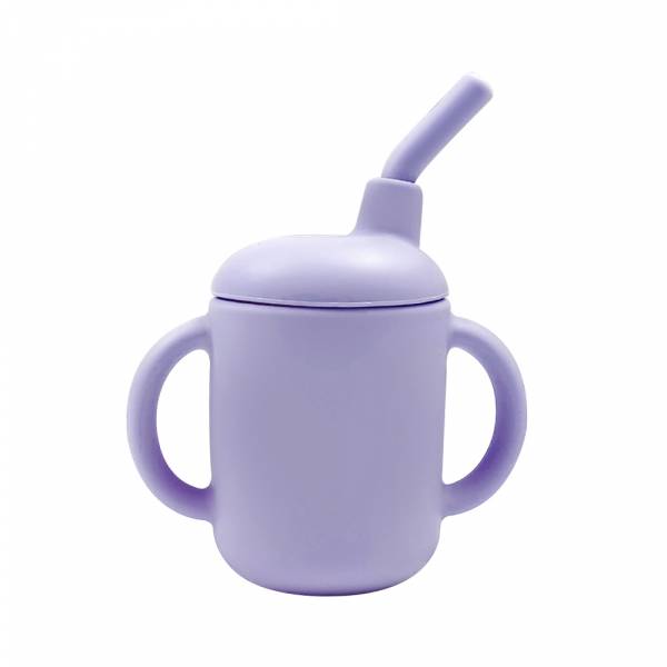 Детский силиконовый поильник-непроливайка Арт. GLS4018 22#Purple